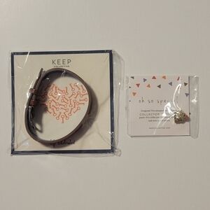 KEEP COLLECTIVE NWT Bracelet with a charm.